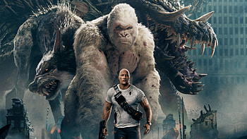 Rampage Movie , rampage, dwayne-johnson, 2018-movies, movies, poster HD wallpaper