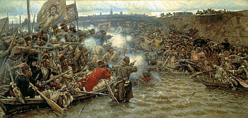 Conquest of Siberia by Ermak, History HD wallpaper