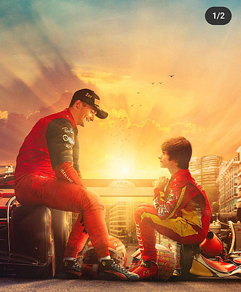 Charles leclerc, cloud, sky HD phone wallpaper