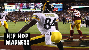 Antonio Brown Hits Redskins With Devastating TD Celebration (Twerking) and Gets Penalized HD wallpaper