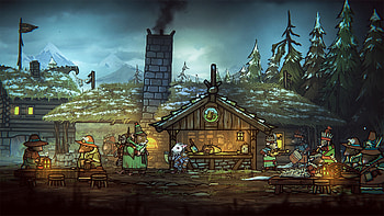 Tails of Iron 2: Whiskers of Winter - of a Cozy Town, video game, Tails of Iron 2: Whiskers of Winter, town HD wallpaper