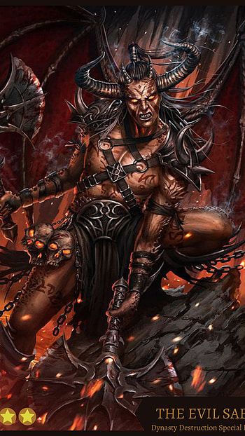 Demon, Hell Demon King HD phone wallpaper