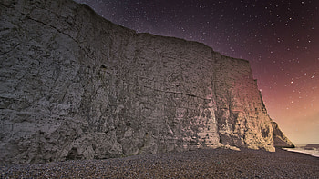 Rock Cliff Coast HD wallpaper