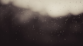 Water On Glass Monochrome, water, glass, nature, monochrome HD wallpaper