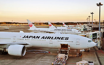 Japan Airlines, Parcelive certification, Aviation partner, Hanhaa HD wallpaper