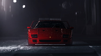 Ferrari F40 In Need For Speed, ferrari-f40, ferrari, games, need-for-speed HD wallpaper
