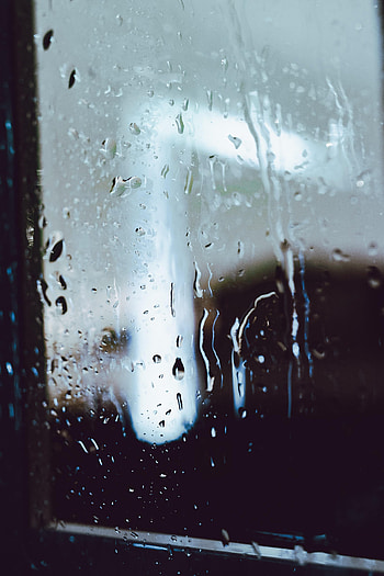 Water, Drops, Miscellanea, Miscellaneous, Blur, Smooth, Glass HD phone wallpaper