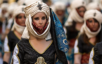 Brasil carnival, girl, woman, vicente concha, face, hat HD wallpaper