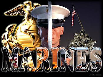 marines, military, people, abstract HD wallpaper