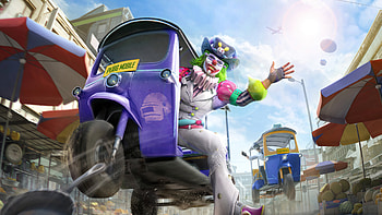 Joker In Auto Sky Background PlayerUnknown's Battlegrounds HD wallpaper