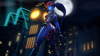 The Widowmaker , widowmaker, overwatch, games, deviantart HD wallpaper