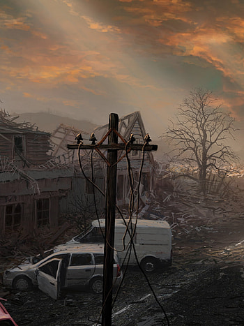 Ghost Town, Artwork HD phone wallpaper