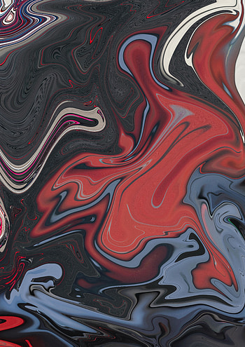 Abstract, Divorces, Multicolored, Motley, Texture, Liquid, Thick HD phone wallpaper