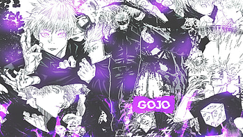 of Satoru Gojo from Jujutsu Kaisen, Satoru Gojo, Jujutsu Kaisen HD wallpaper