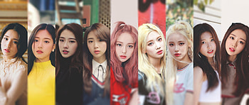 LOONA, K-pop group, Loona women, Heejin Hyunjin HD wallpaper