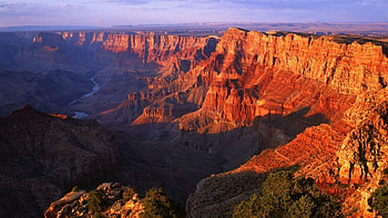 Navajo Point, Grand Canyon HD wallpaper