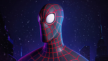 Miles Morales Spider Man Digital 3D, spider-man-miles-morales, games, 2021-games, ps5-games, ps-games, spiderman, marvel, artstation HD wallpaper
