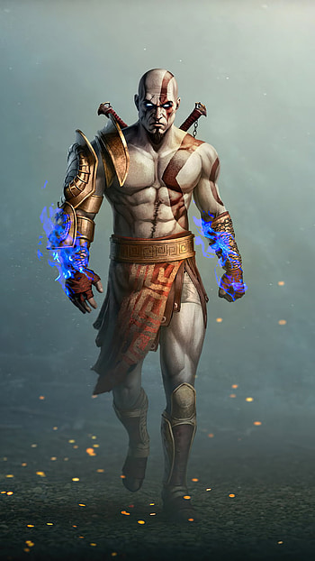 Kratos, Playstation, God of War HD phone wallpaper