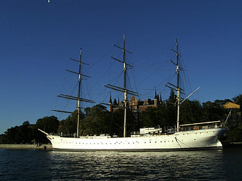 Af Capman in Stockholm, stockholm, tallship, hotel HD wallpaper