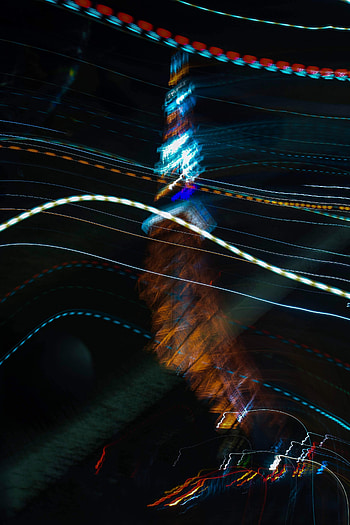 Abstract, Glare, Shine, Light, Lines, Long Exposure HD phone wallpaper