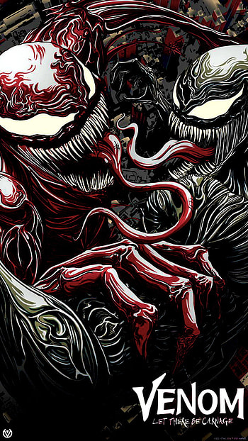 venom let there be car, super, man, batman, carnage, spider HD phone wallpaper