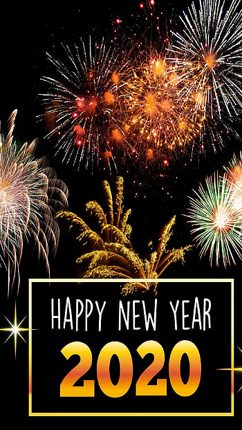 Happy New Year, 2020, celebration HD phone wallpaper