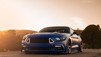 2022 Ford Mustang Gt Front , ford-mustang, ford, 2022-cars, cars, behance HD wallpaper