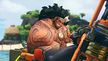 Overwatch 2 Mauga - Tropical Showdown, Mauga (Overwatch), video game, Overwatch 2 HD wallpaper