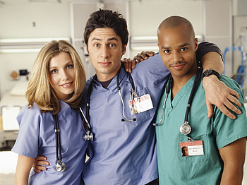 Zach Braff, Jealous of, Chemistry scene HD wallpaper