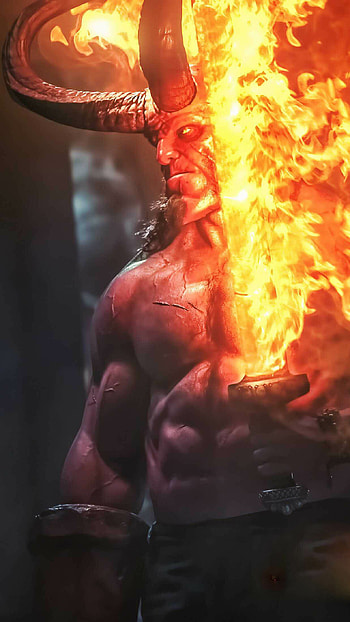 Hellboy HD phone wallpaper
