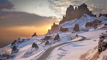 Forza Horizon 4 — Winter Summit Run ( Ultra ), Forza Horizon 4 HD wallpaper