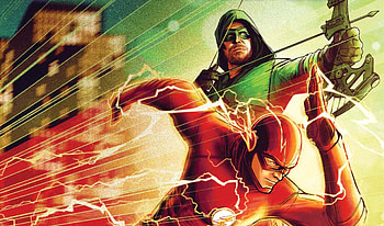 Flash crossover crisis, Green Arrow's perfect shot HD wallpaper