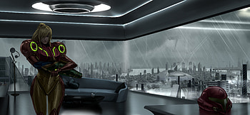 Samus Aran — Metroid Prime Quad Digital Art, Video Game, Metroid Prime, Samus Aran, Digital Art, Game Character HD wallpaper