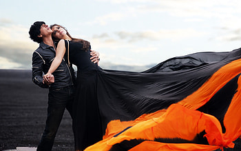 Kajol Devgan, Shah Rukh Khan HD wallpaper