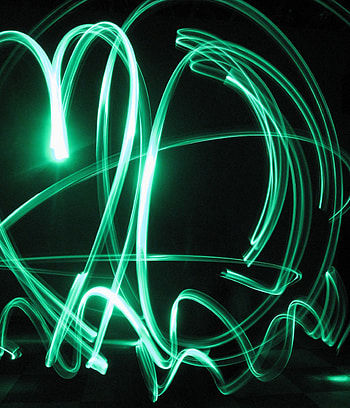 Abstract, Neon, Light Graffiti HD phone wallpaper