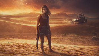 Desert Vigilant HD wallpaper