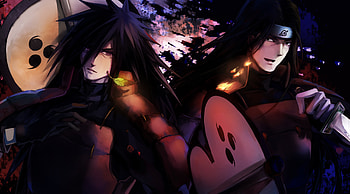 Madara Uchiha, Hashirama Senju HD wallpaper