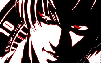 Kira, note, anime, light, death HD wallpaper
