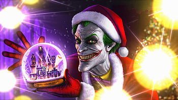 Joker Gotham Holiday, joker, superheroes, artwork, artist, digital-art HD wallpaper