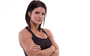 Gina Carano, Stunning background, Captivating screen presence, High-quality HD wallpaper