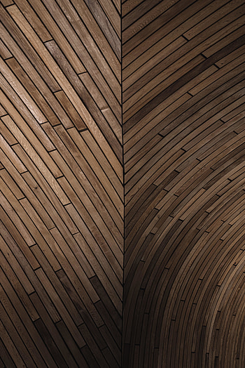 Symmetric pattern, wooden surface HD phone wallpaper