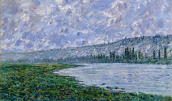 Impressionism, Claude Monet, Art, Canvas, Butter, Oil, Hay And Chantemel, Seine And Chantemel, Seine At Vetheuil HD wallpaper