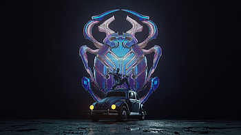 Blue Beetle Movie Poster , blue-beetle, 2023-movies, movies, superheroes, artist, artwork, digital-art HD wallpaper