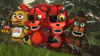 Five Nights at Freddy's Ultra - Iconic Animatronic Characters, video game, Five Nights at Freddy's HD wallpaper