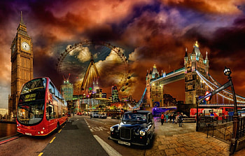 The Sights of London, capital, scenes, sights, london HD wallpaper
