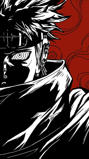 Naruto Pain, rinnegan, sharingan, nagato, madara, manga, hagoromo, anime HD phone wallpaper