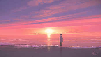 Let Go Of Yourself, artist, artwork, digital-art, pixiv HD wallpaper