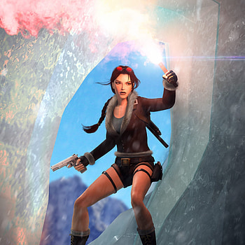 Tomb Raider, Lara Croft, video game, art HD phone wallpaper