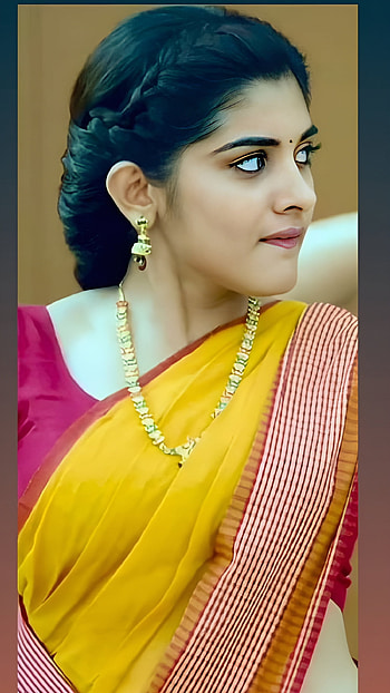 Nivetha Thomas, eye, Malayalam actress HD phone wallpaper