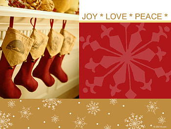 Christmas Spirit, holiday, snowflake, love, christmas, peace, joy, stockings HD wallpaper